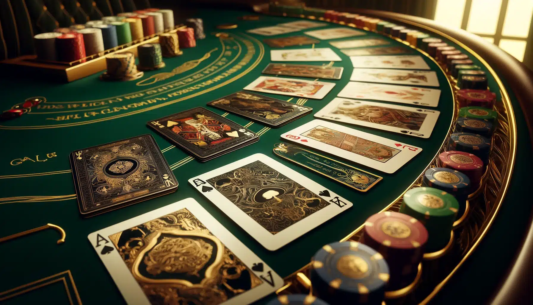 Blackjack cards