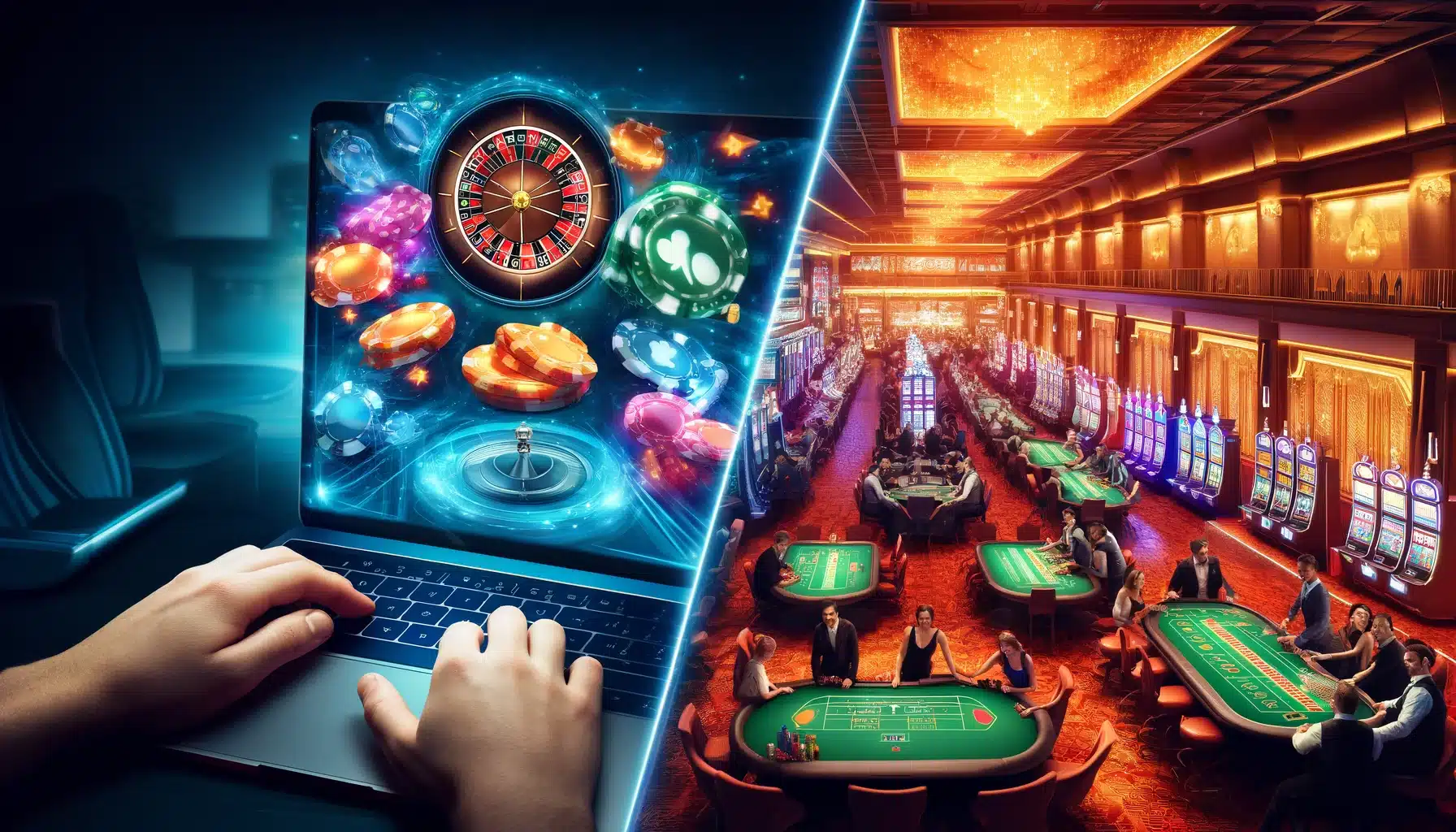 Online vs Offline Casinos