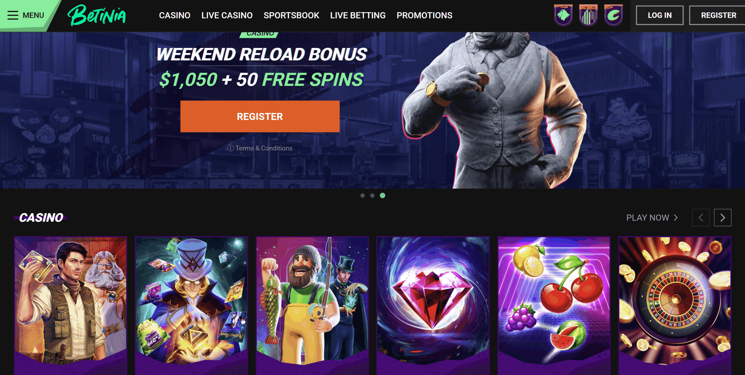 Betinia Casino 1 Betinia Casino