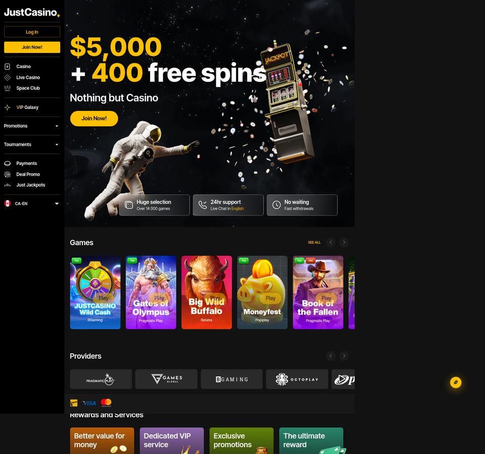 JustCasino 1 JustCasino Canada