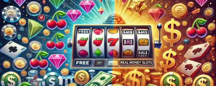 Free Slots vs Real Money Slots