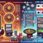 Variance in Online Casino Games