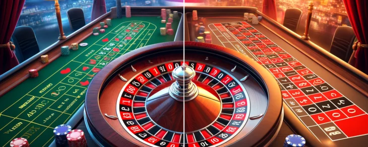 American vs European Roulette