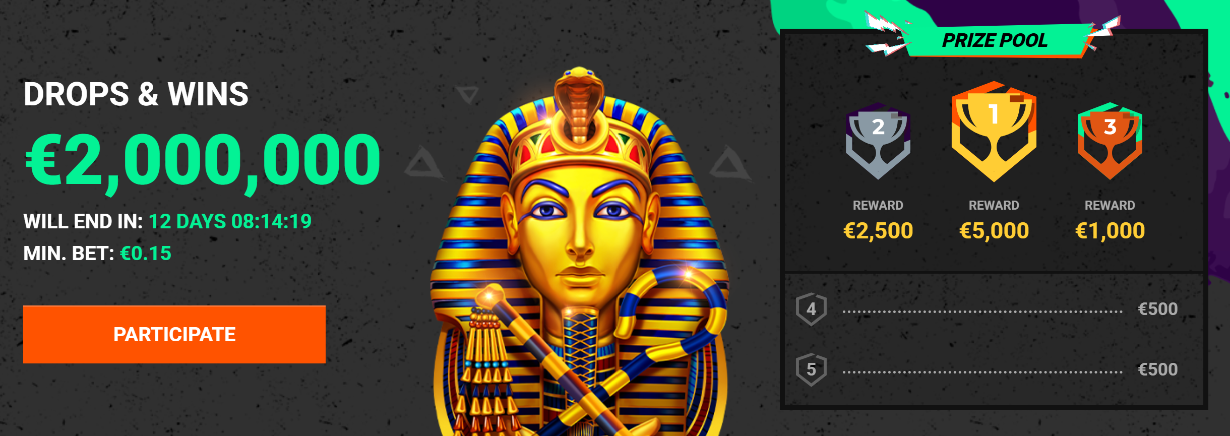Best Online Casino Tournaments 4 Drops and Wins Tournament