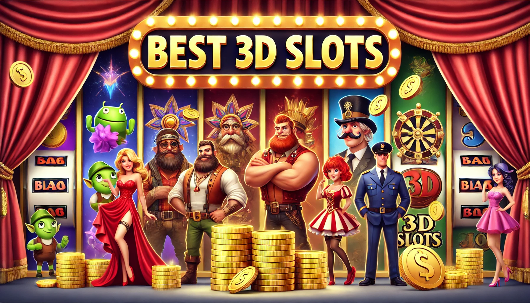 Best 3D Slots to Play Online 1 3D Slots