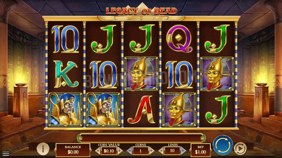 Legacy of Dead Slot Game Review 7 Legacy of Dead Slot Gameplay