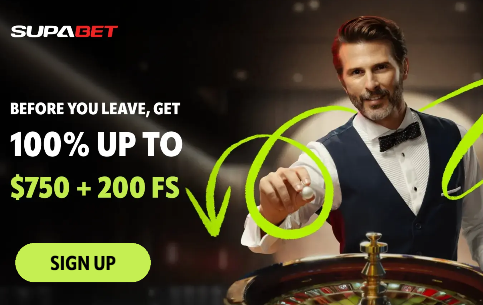 Supabet Casino 1 Supabet Casino welcome bonus