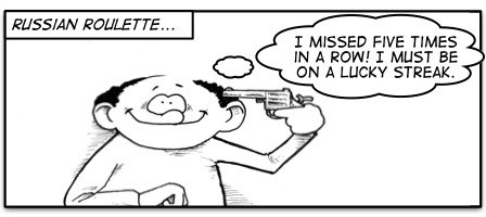 Understanding the Gambler's Fallacy 2 Gamblers fallacy russian roulette