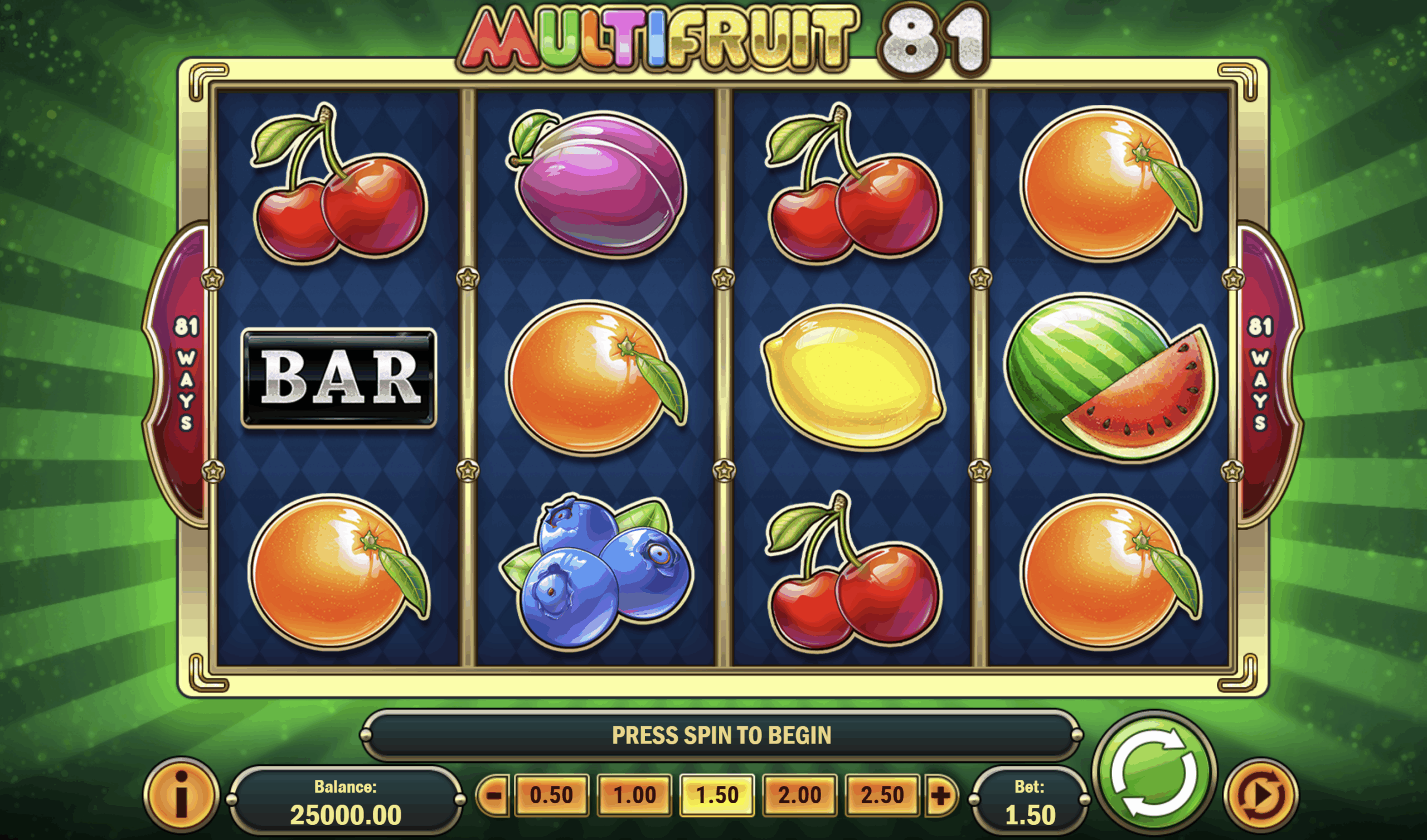 9 Best Fruit Slots 7 Multifruit 81 Slot