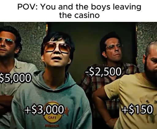 50 Funny Memes About Gambling 44 $1K Feeling