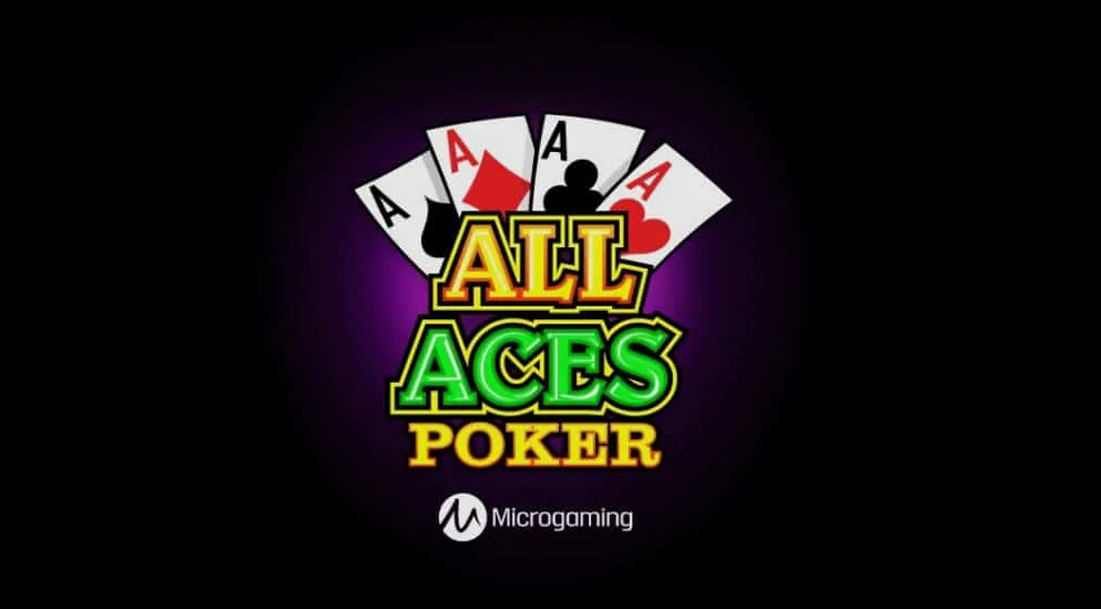 Video Poker CA 11 All Aces Poker Microgaming